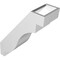 Ekena Millwork 5-in. W x 12-in. D x 16-in. H Copenhagen Architectural Grade PVC Knee Brace BRCP05X12X16CHG - alternate 5